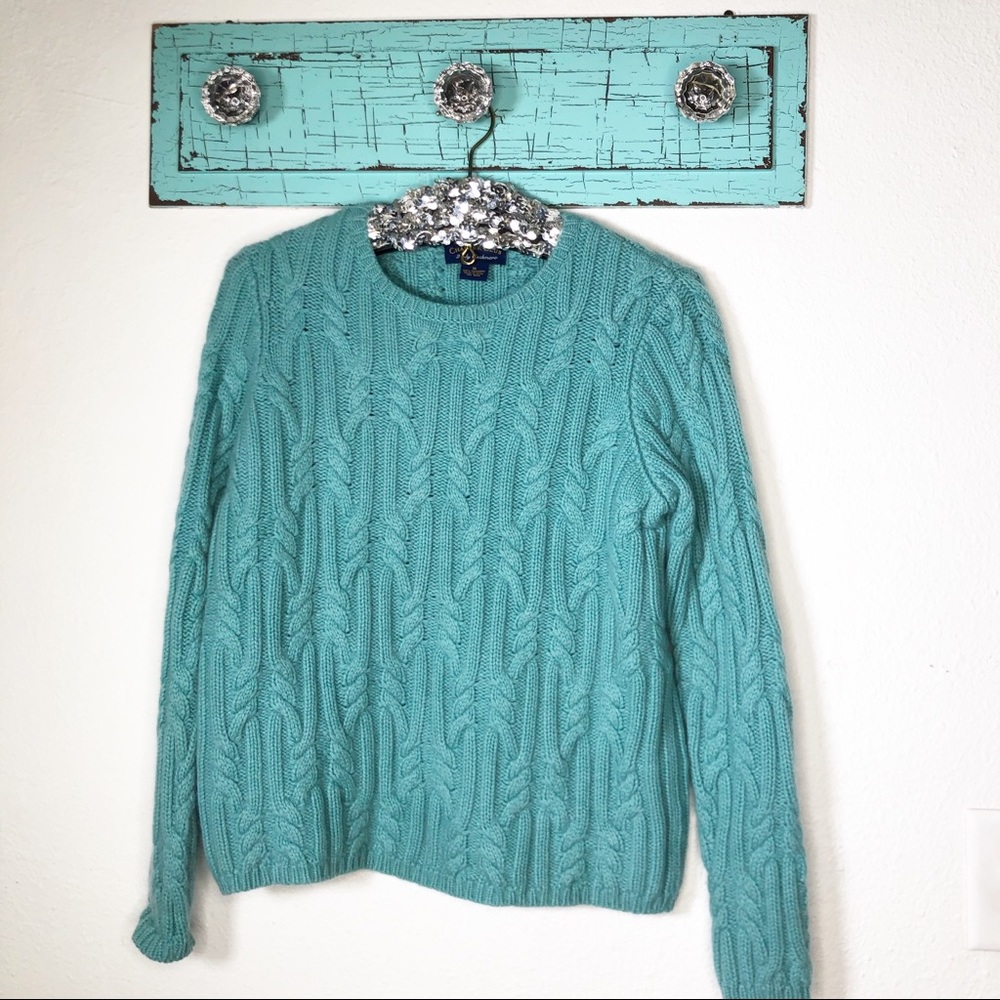 Charter Club 2 ply cashmere sweater size M